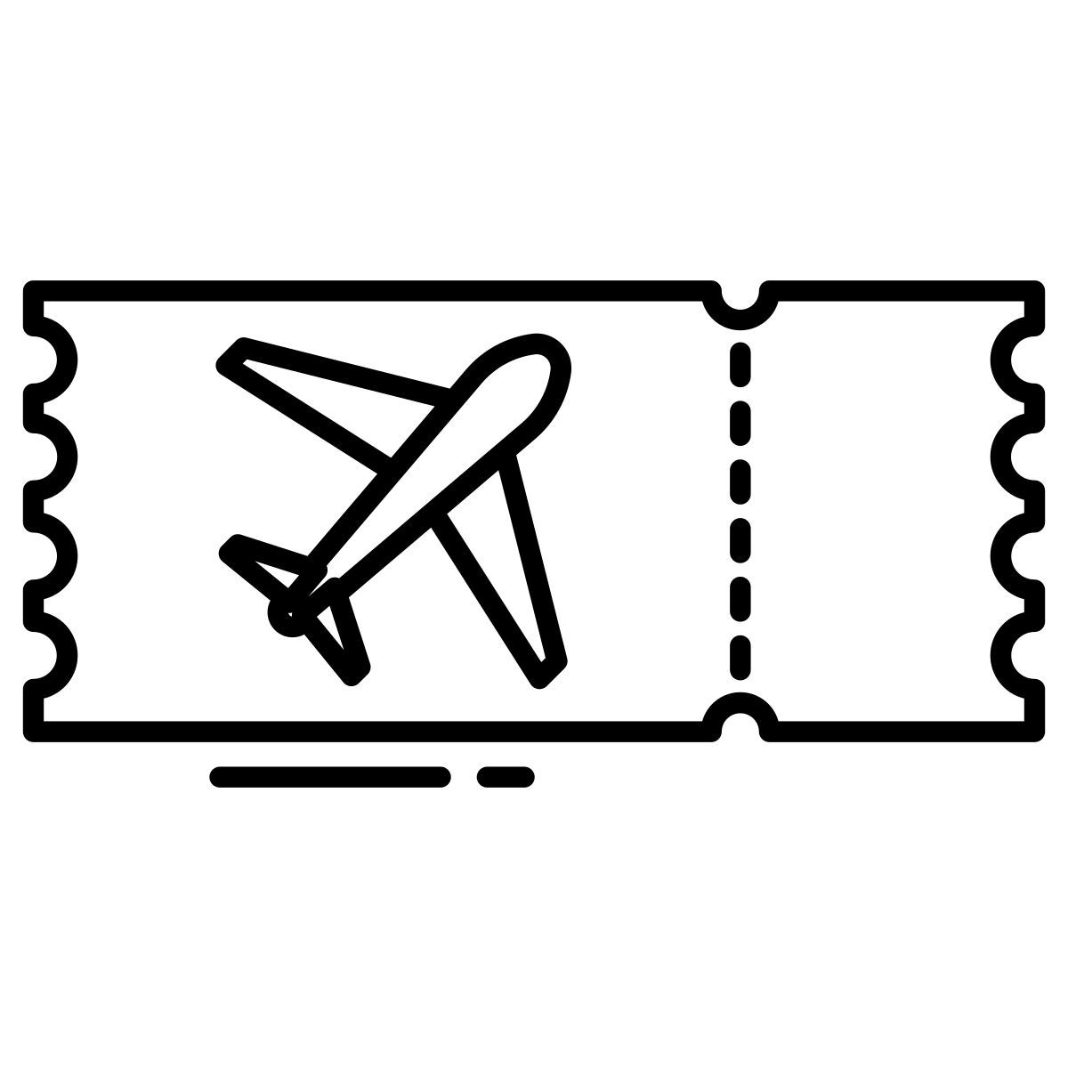 flight ticket icon