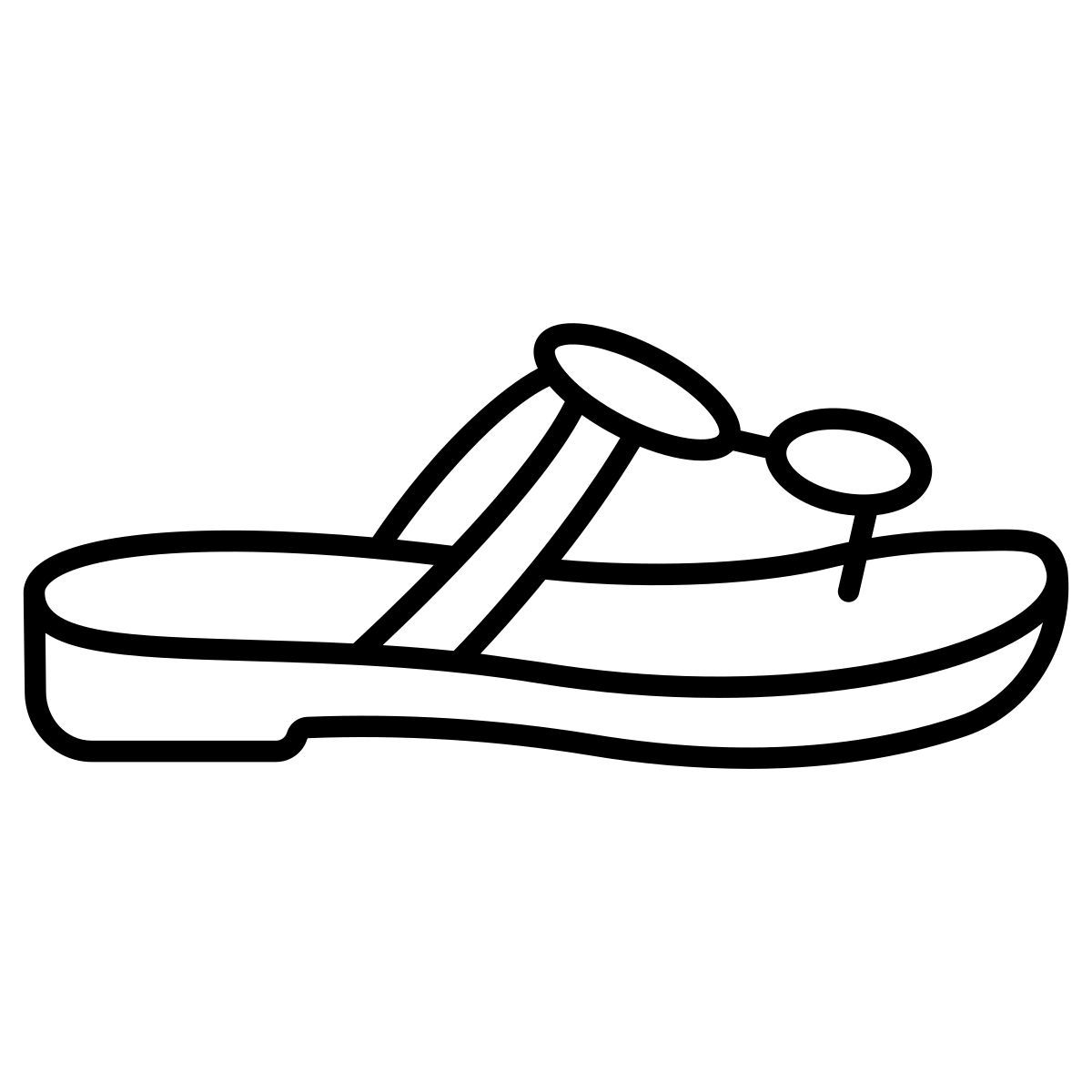flip flop icon