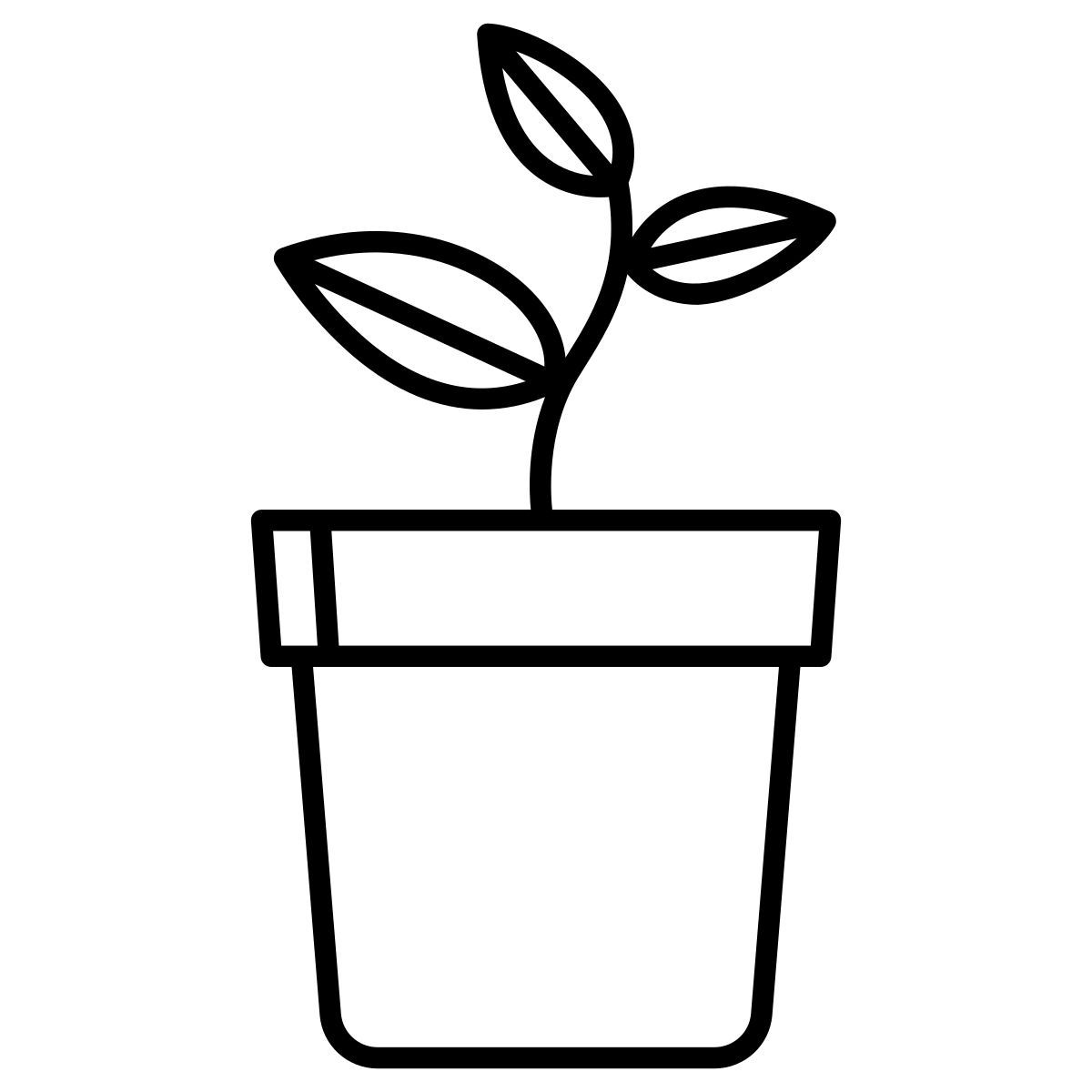 flower pot icon