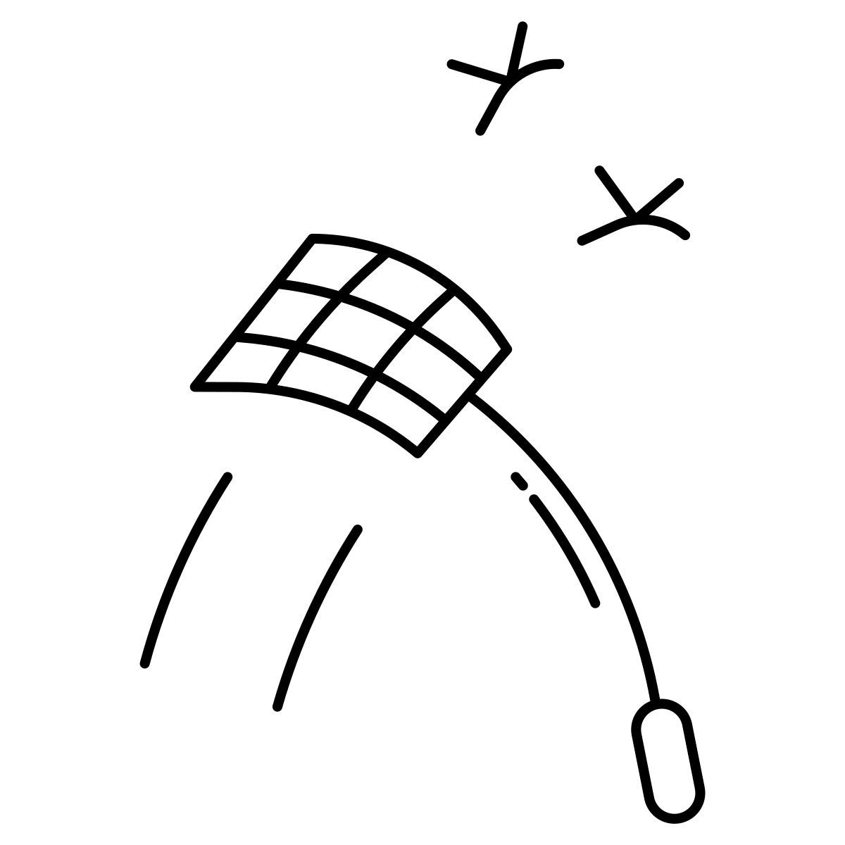 fly swatter icon