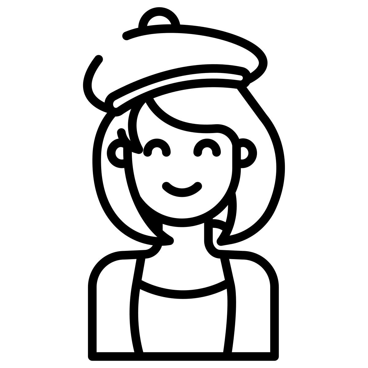 french female icon