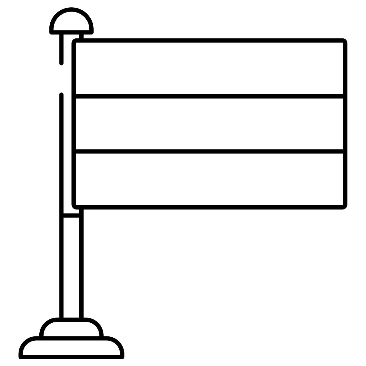 gabun flagge icon
