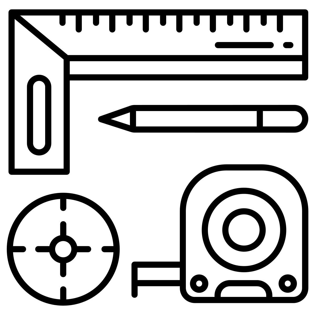 Outils de géométrie icon