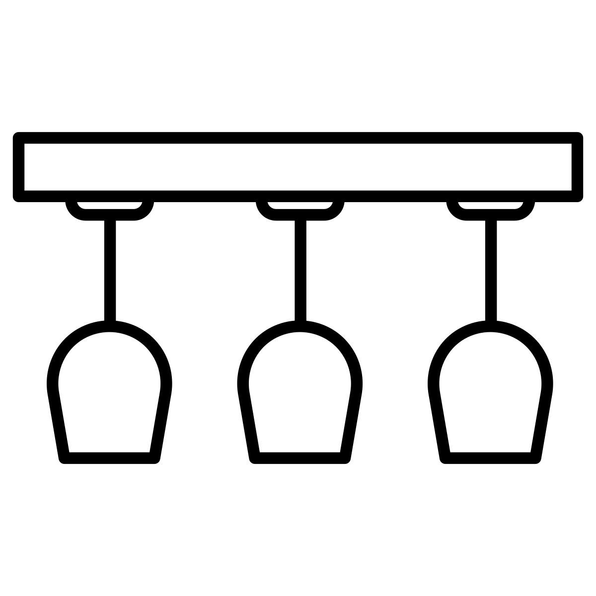 glass holder icon