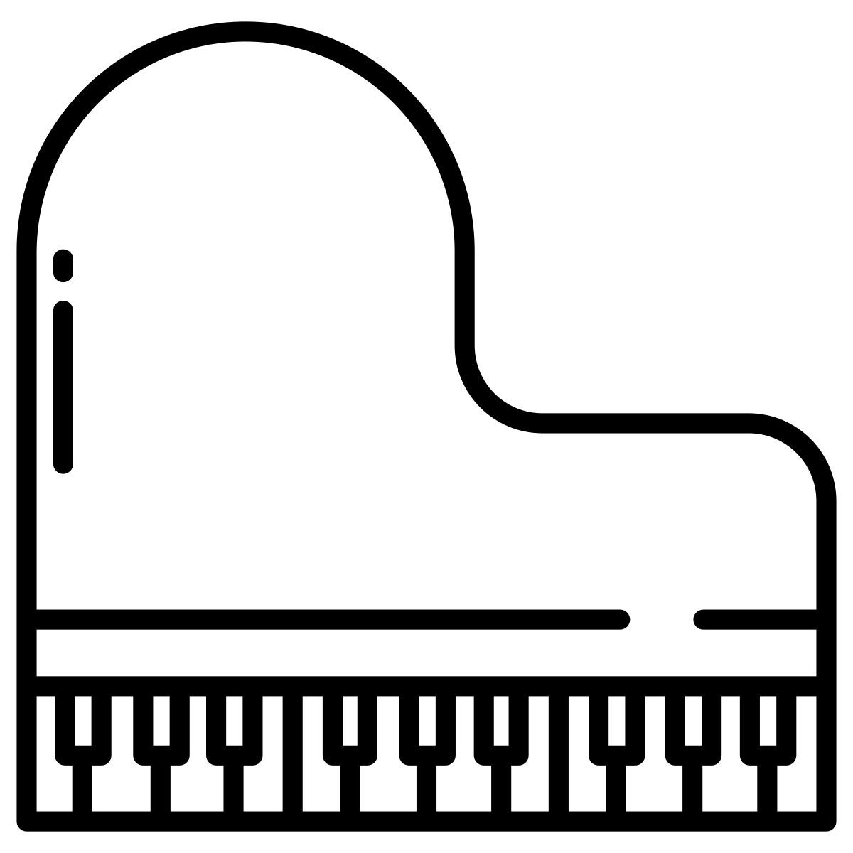 grand piano icon