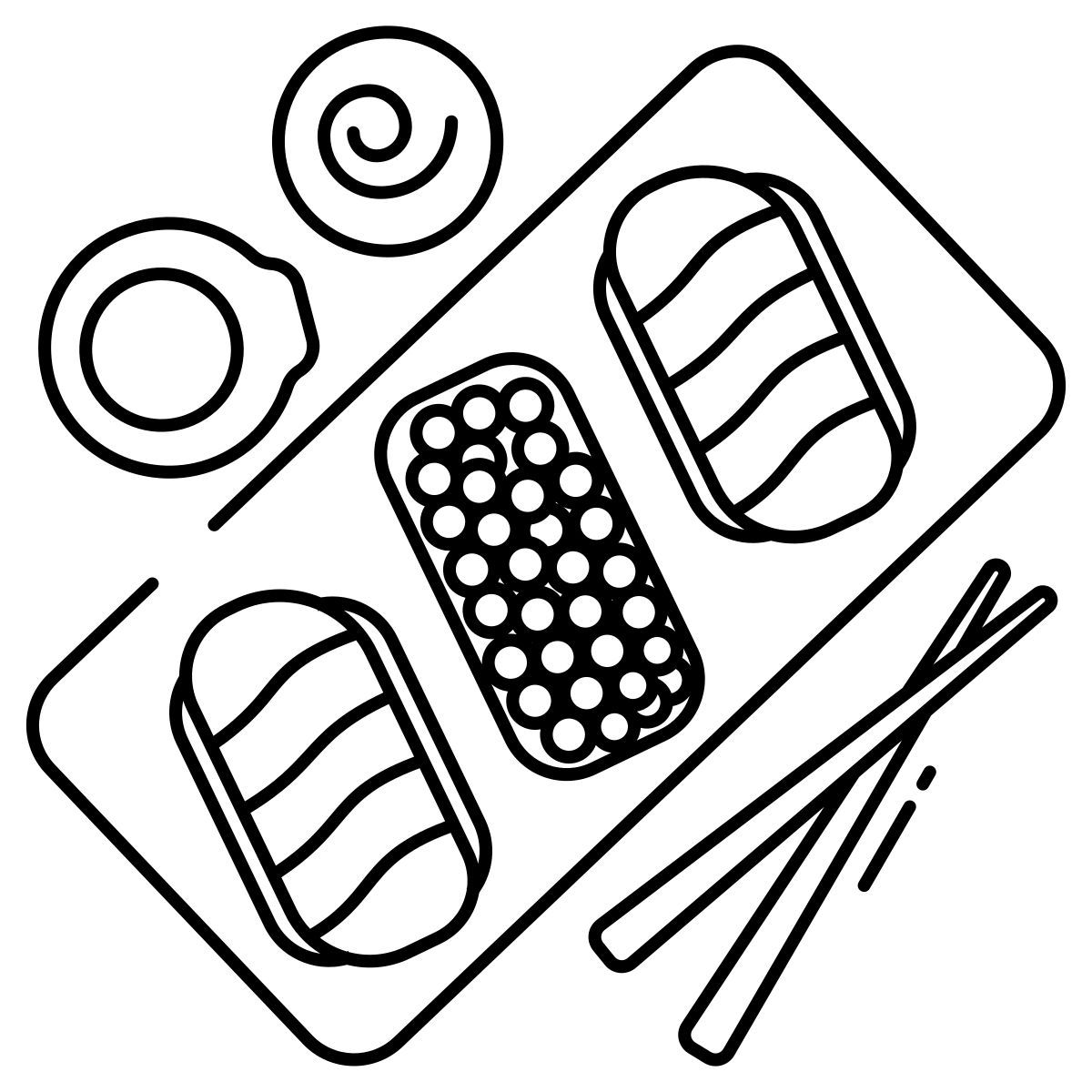 gunkan maki und nigiri icon
