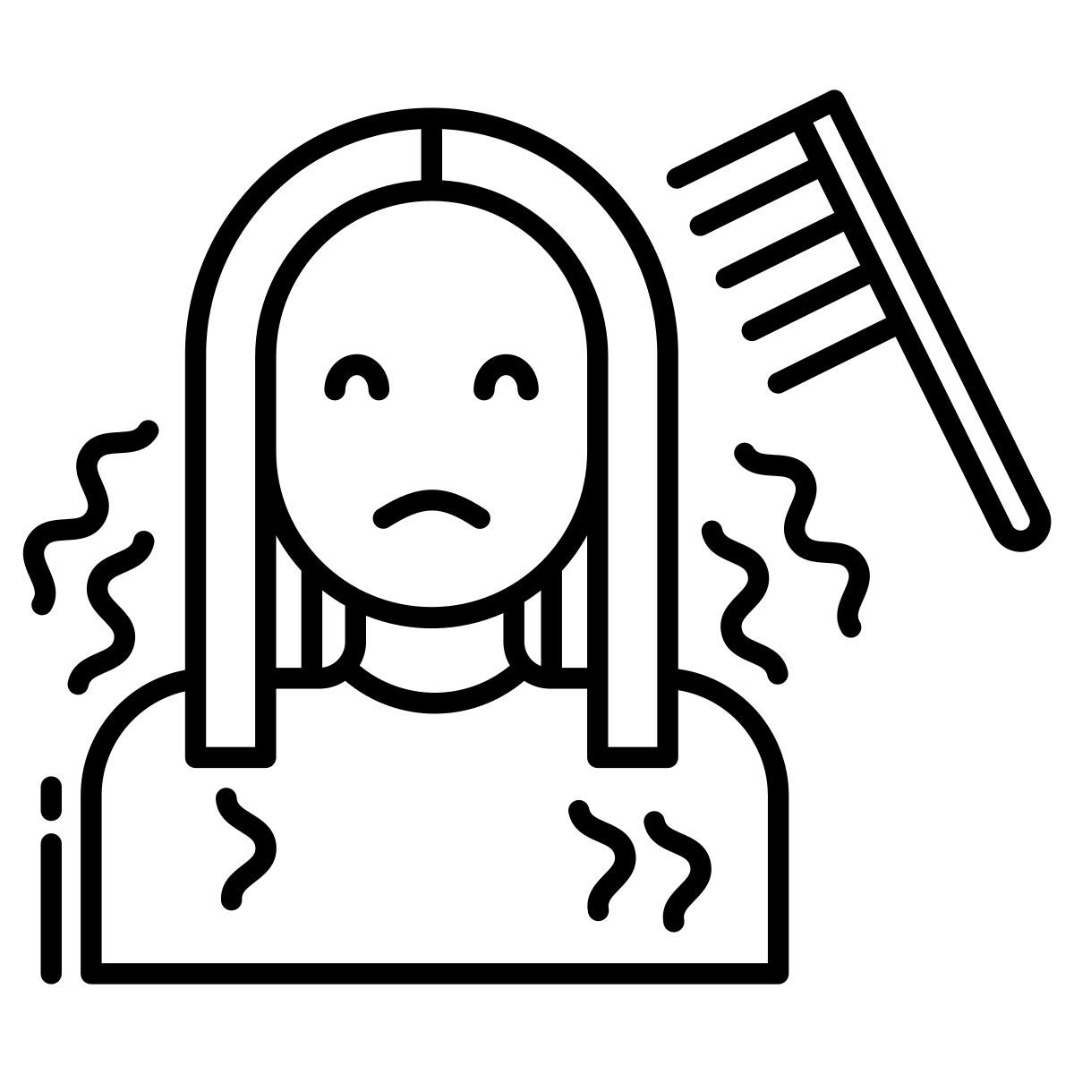 hair loss icon