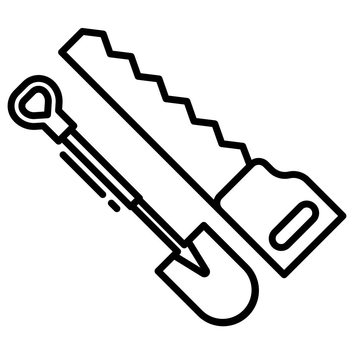 hand saw icon