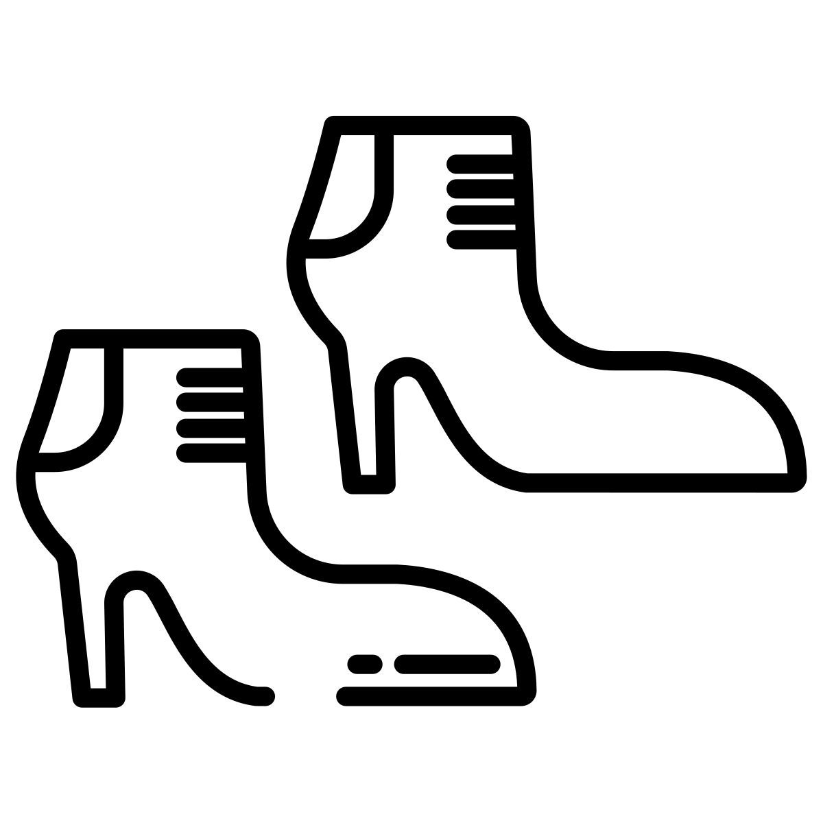 heel shoe icon