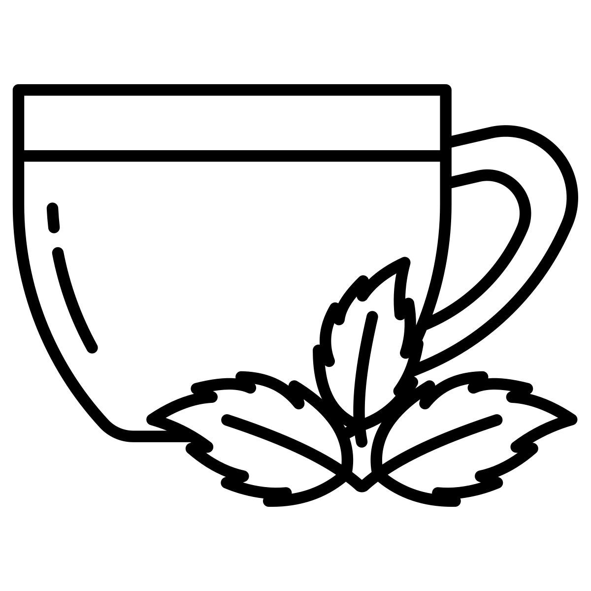 herbal tea icon