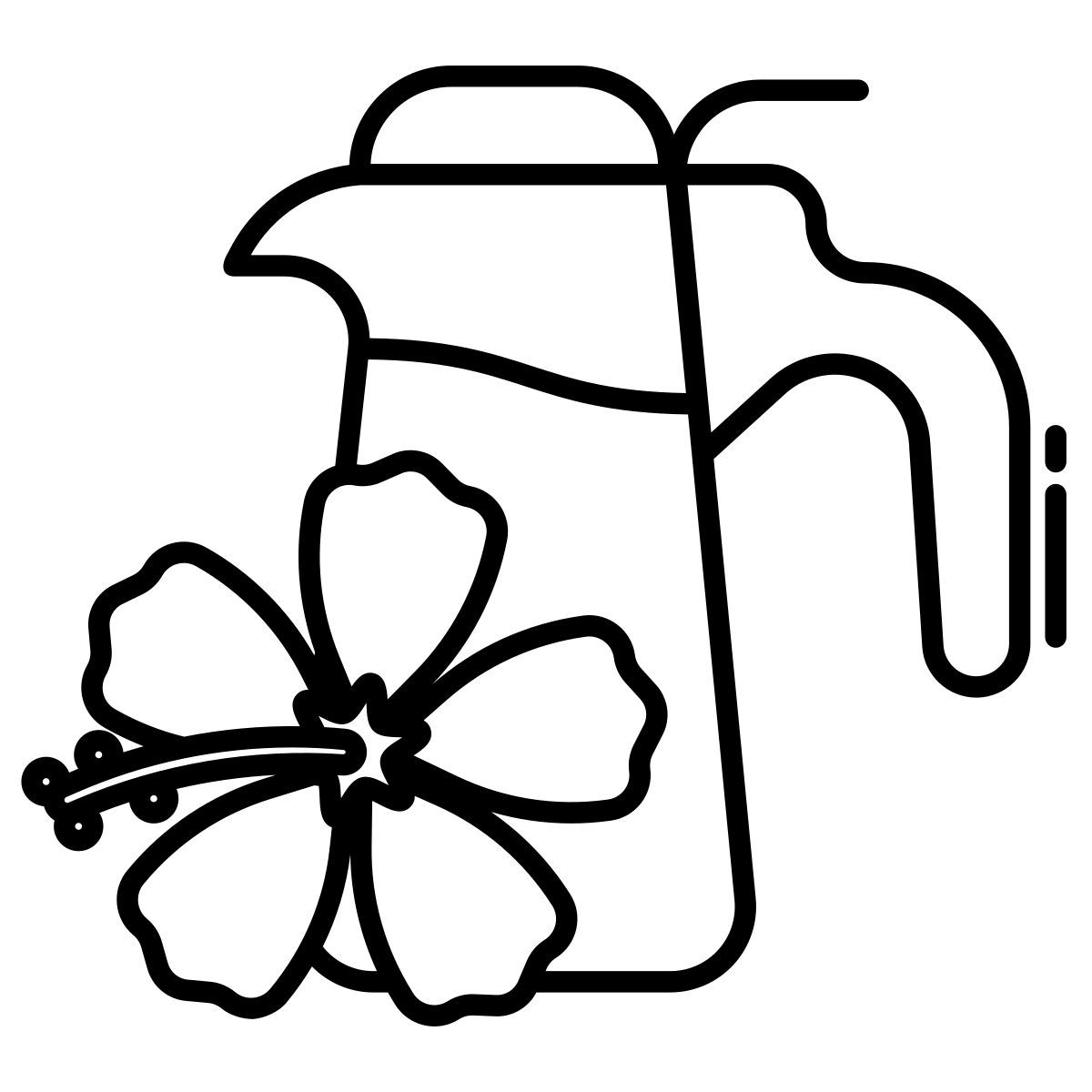hibiscus tea icon
