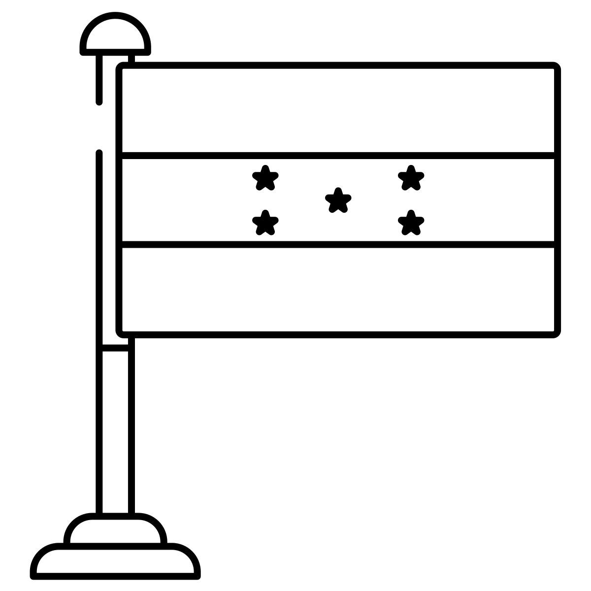 ホンジュラスの国旗 icon