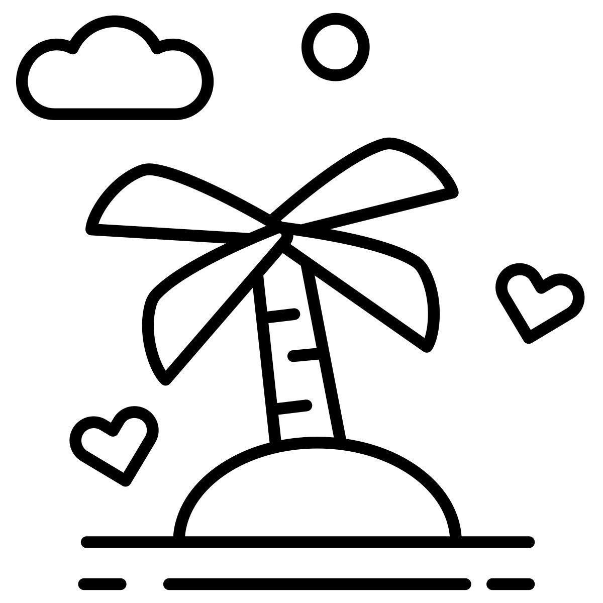 honeymoon island icon