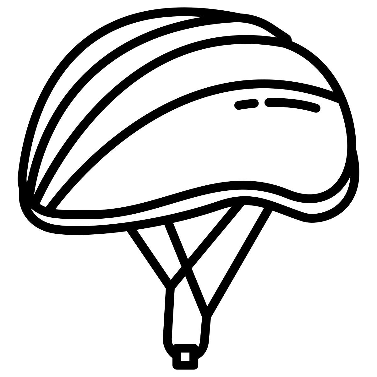 ice skating helmet icon