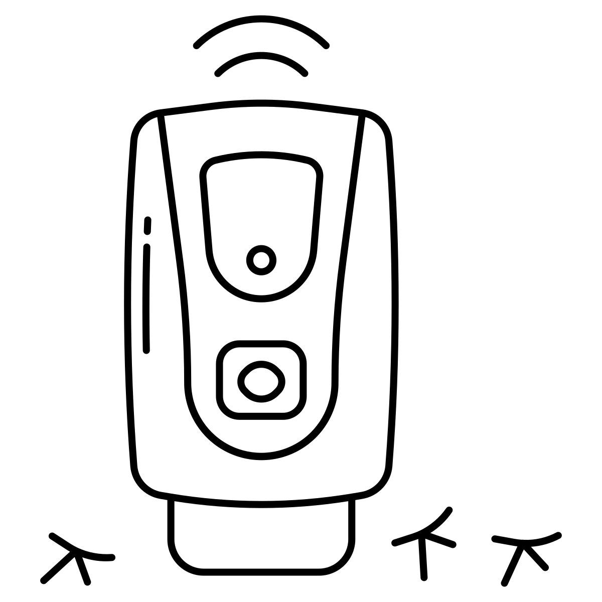 insect repellent electric coil icon