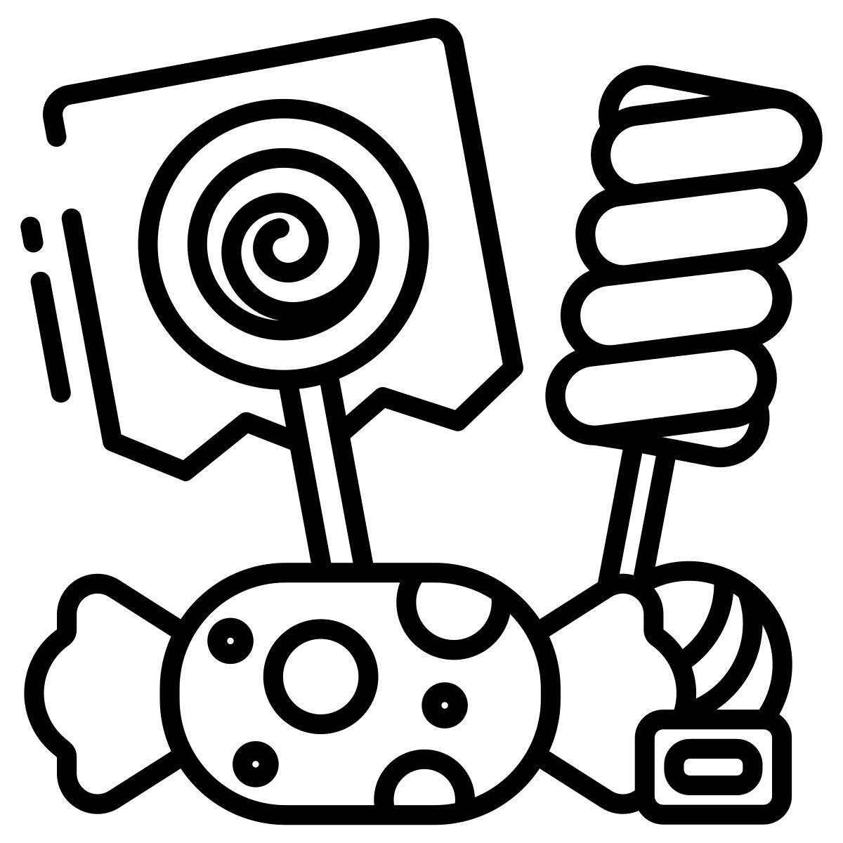 jelly candies icon