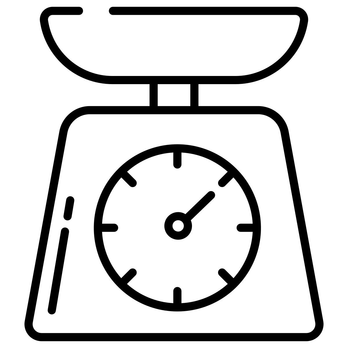 kitchen scale icon