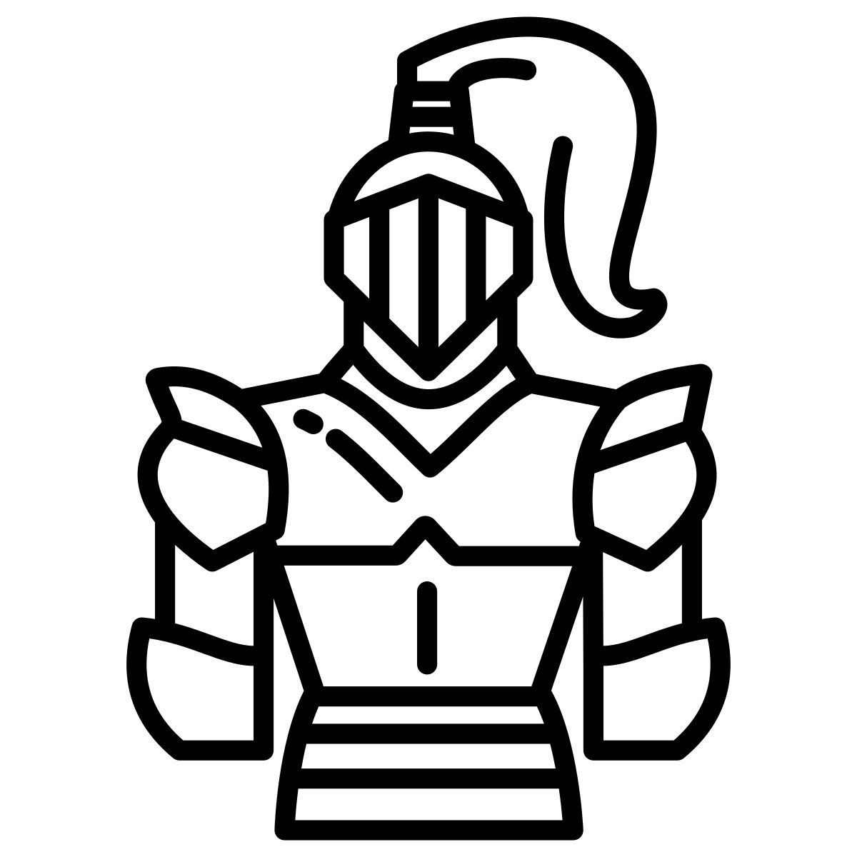 knight’s culet armor icon