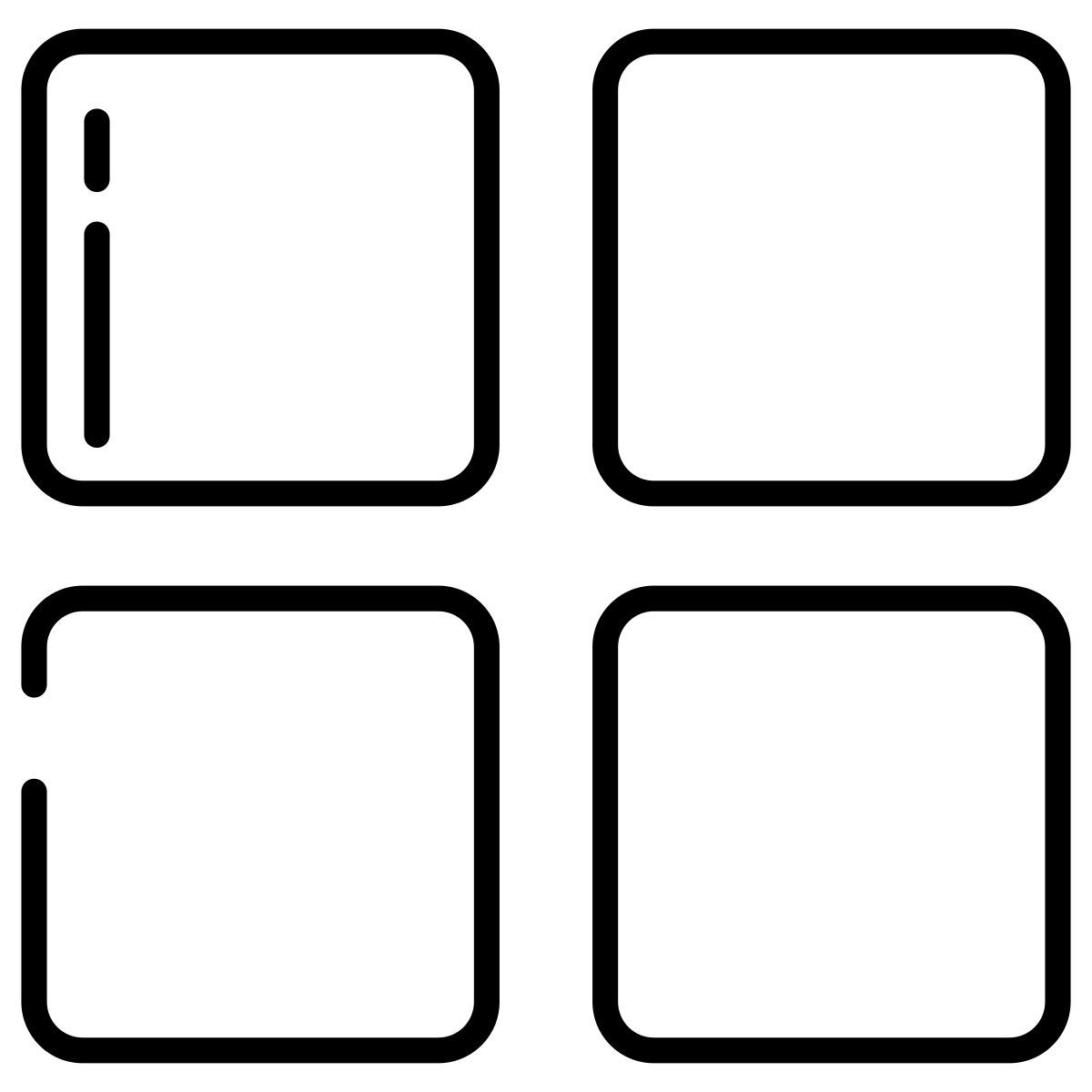 layout icon