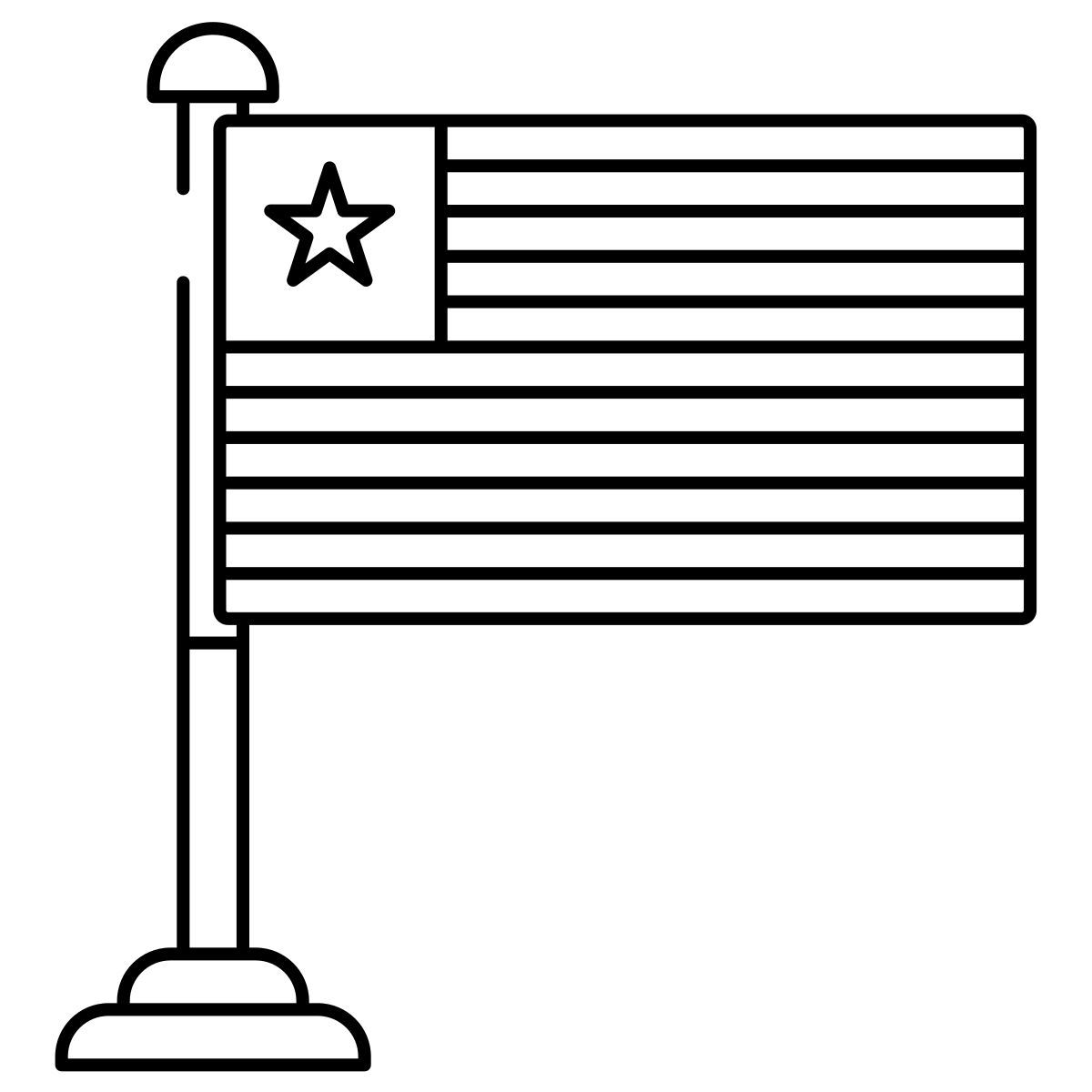 liberia flagge icon