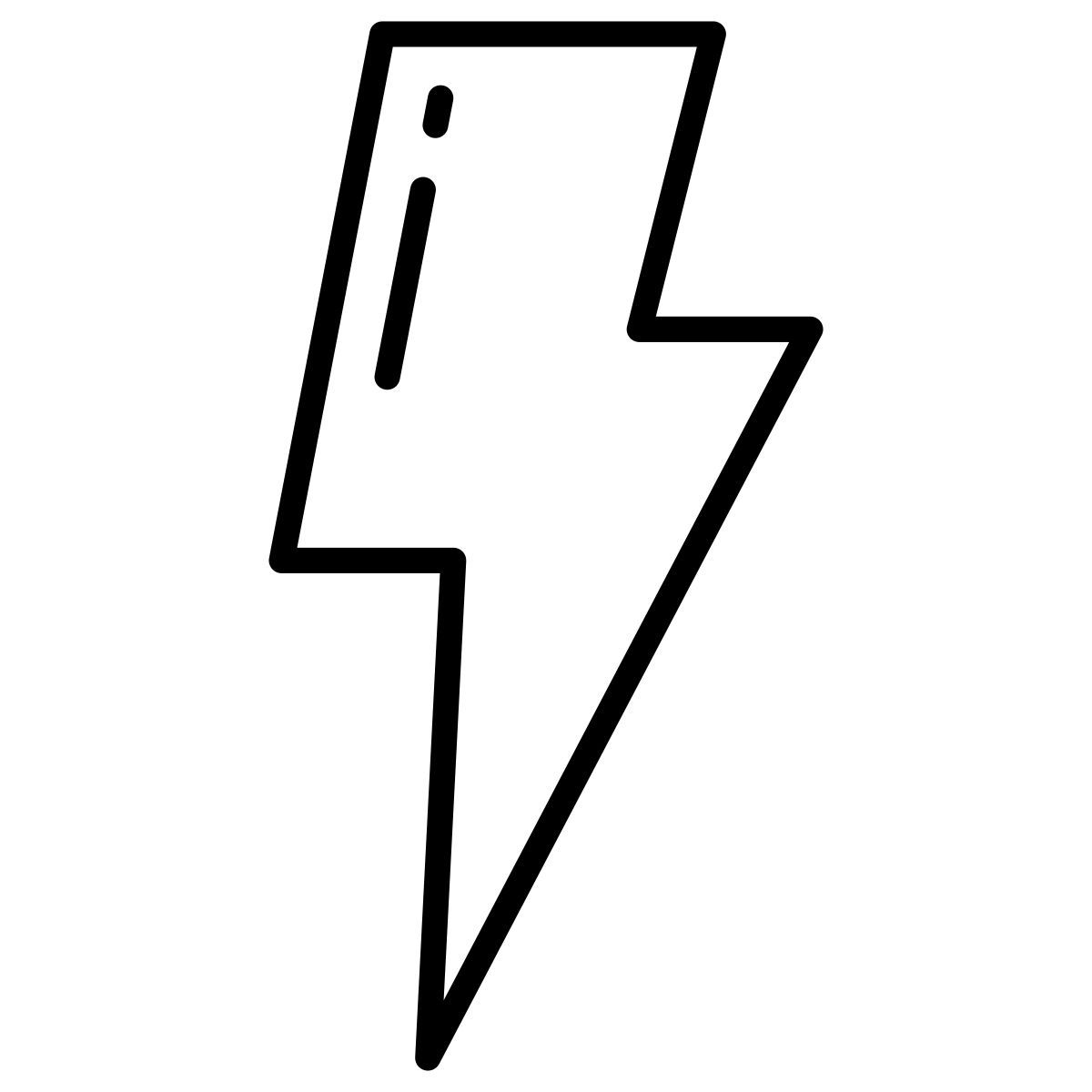 lightning strike icon