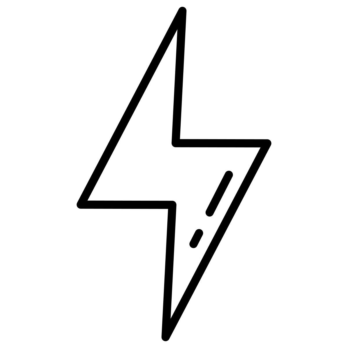 lightning strike icon