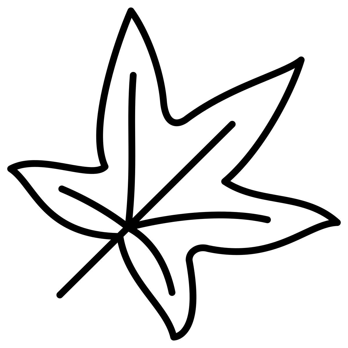 liquidambar leaf icon