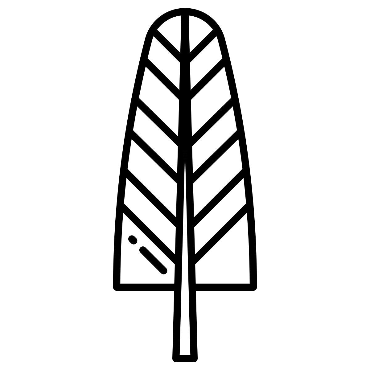 long eared owl feather icon