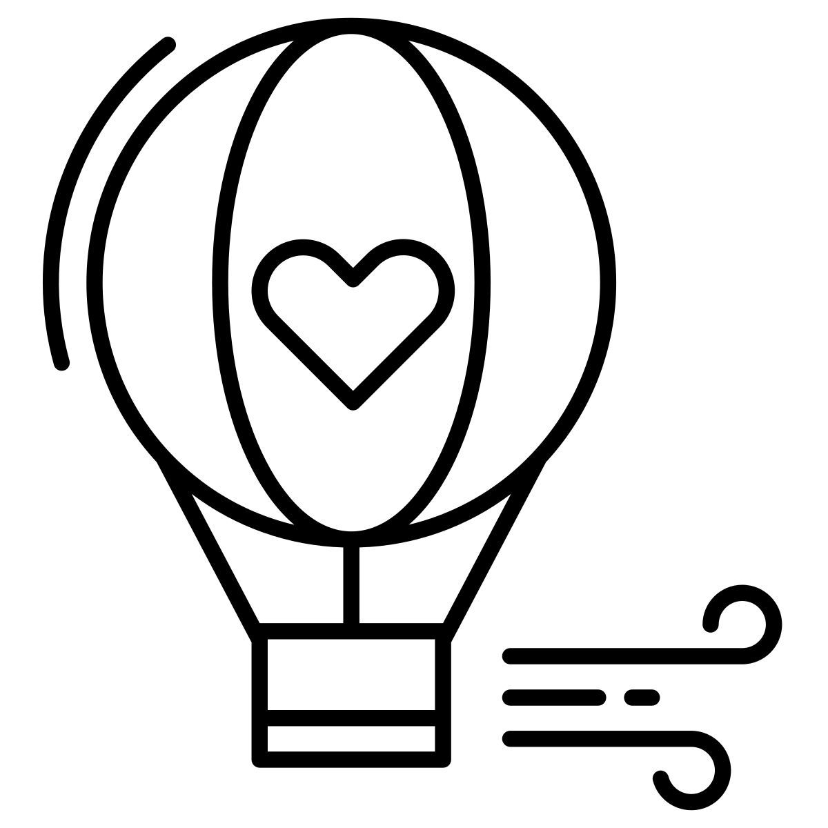 love balloon icon