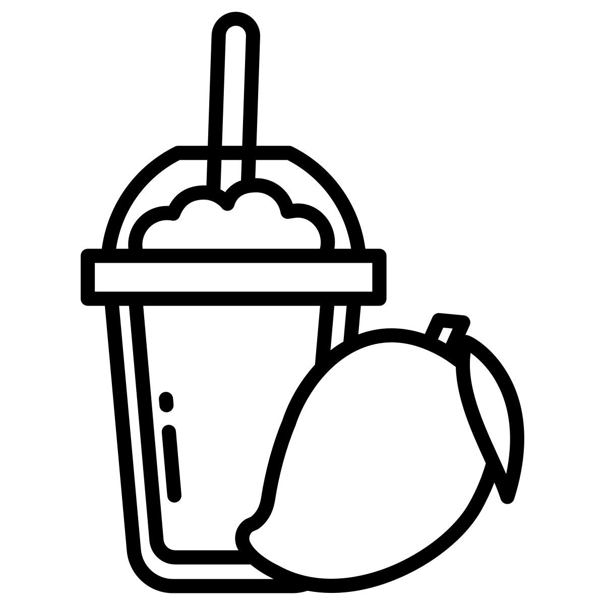 mango shake icon