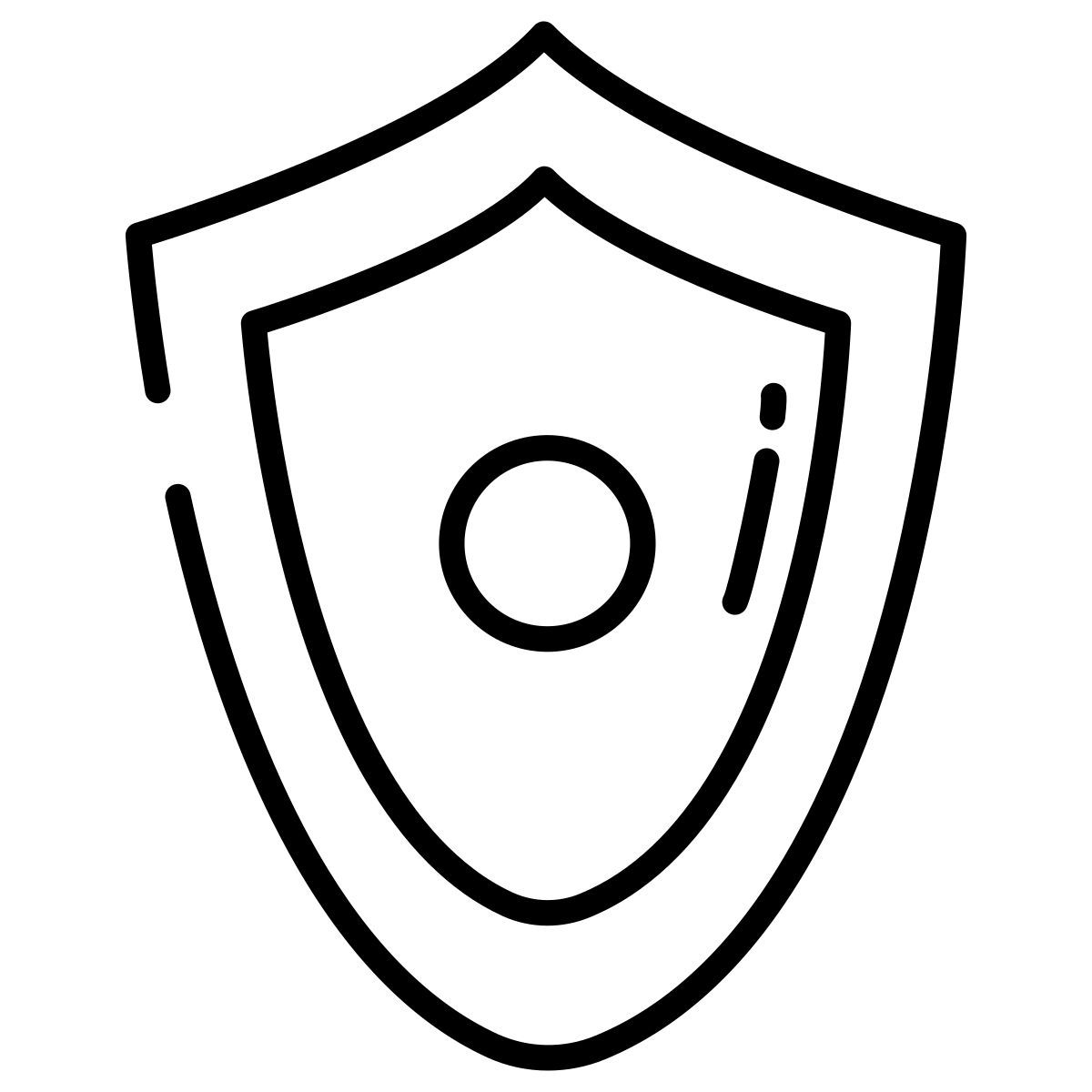 metal heater shield icon