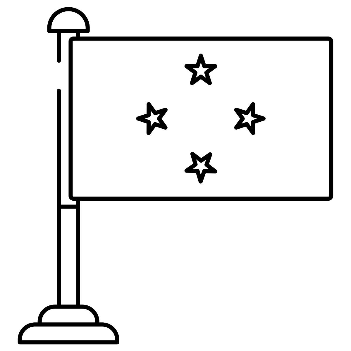 mikronesien flagge icon