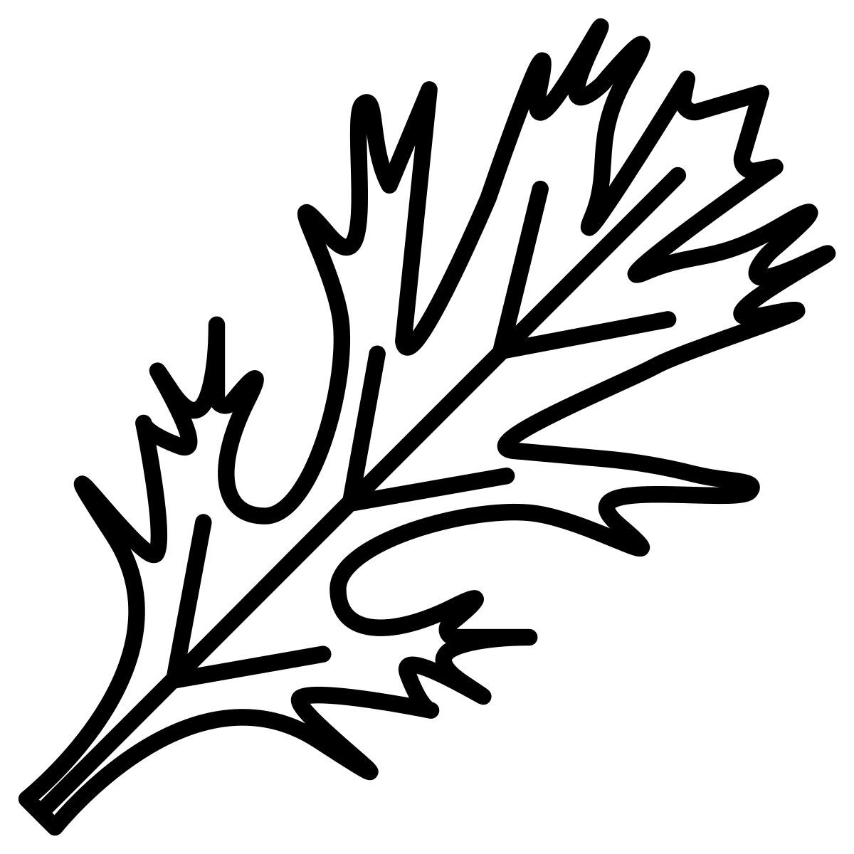 mizuna leaf icon