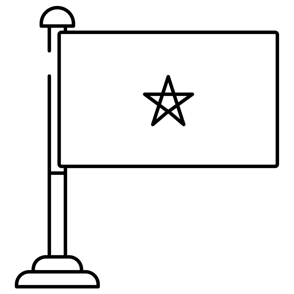 morocco flag icon