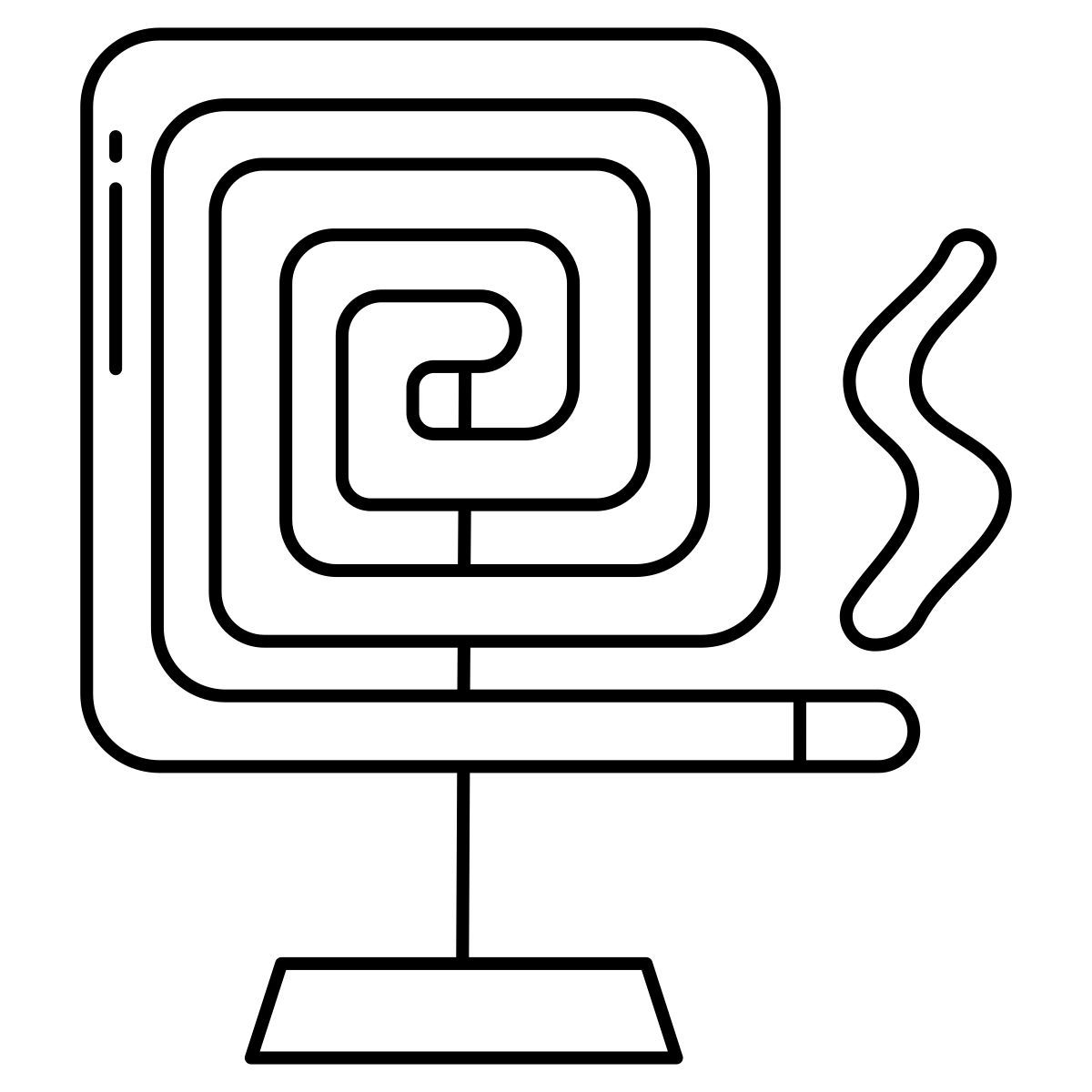 mosquito coil icon