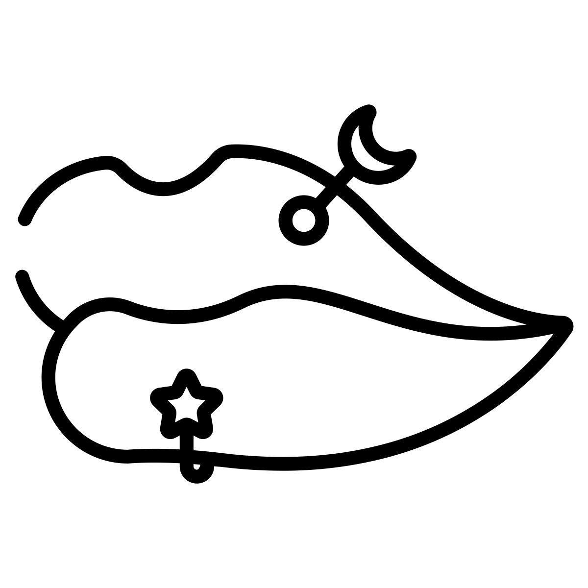 mouth piercing icon