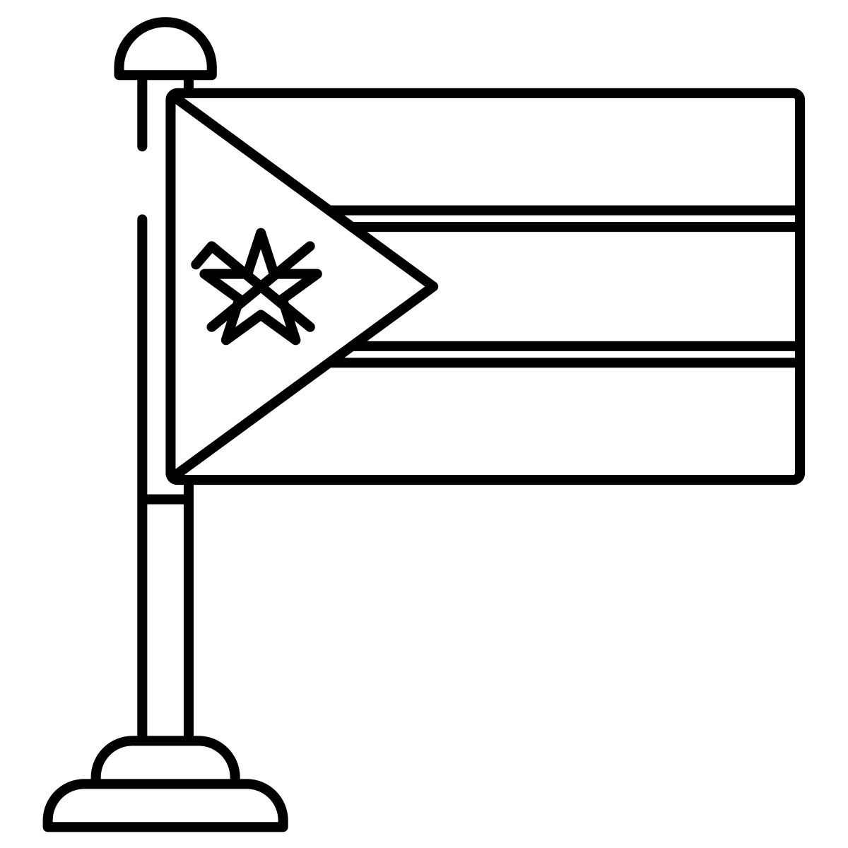 mozambique flag icon