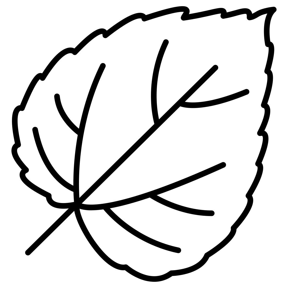mulberry leaf icon