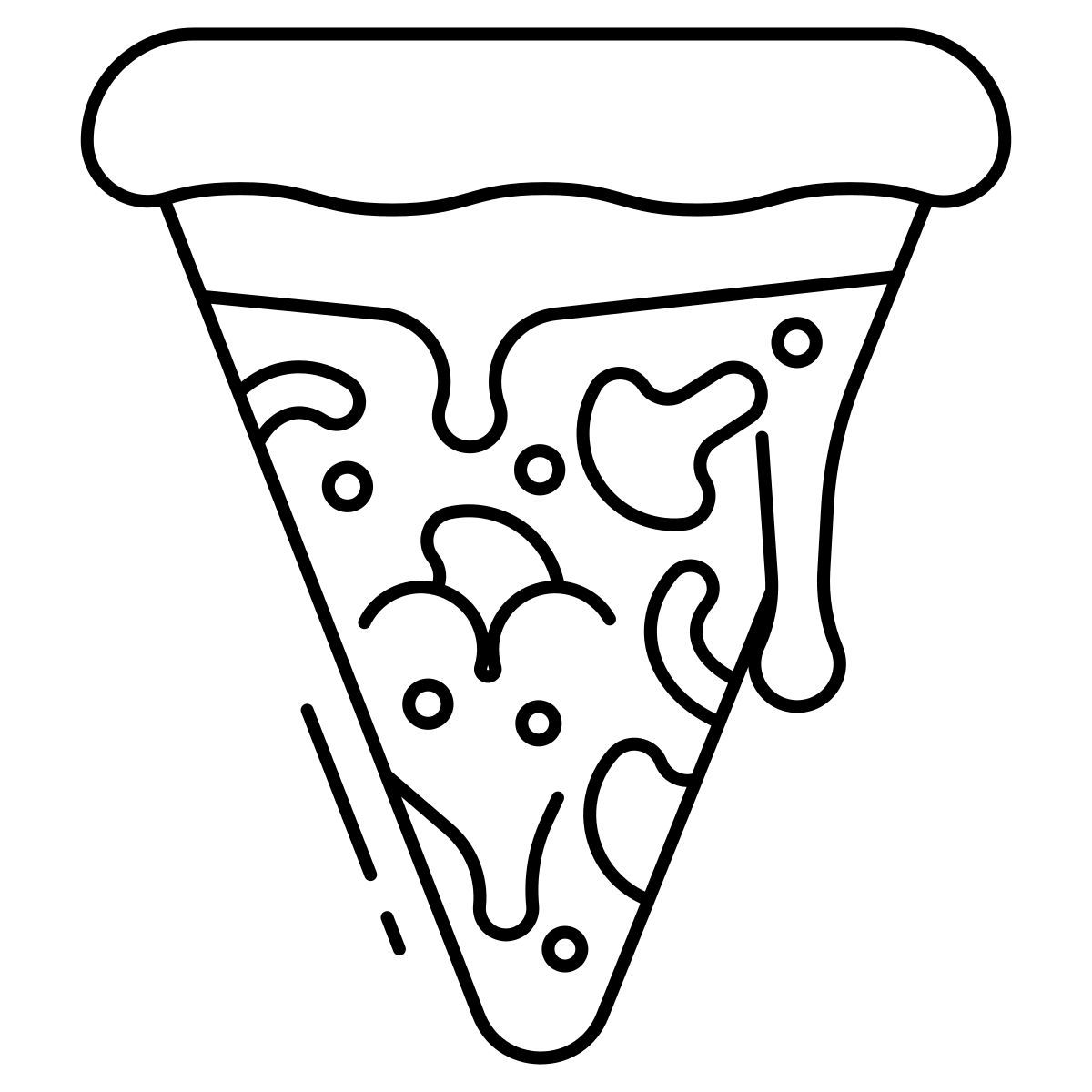 mushroom cheese icon