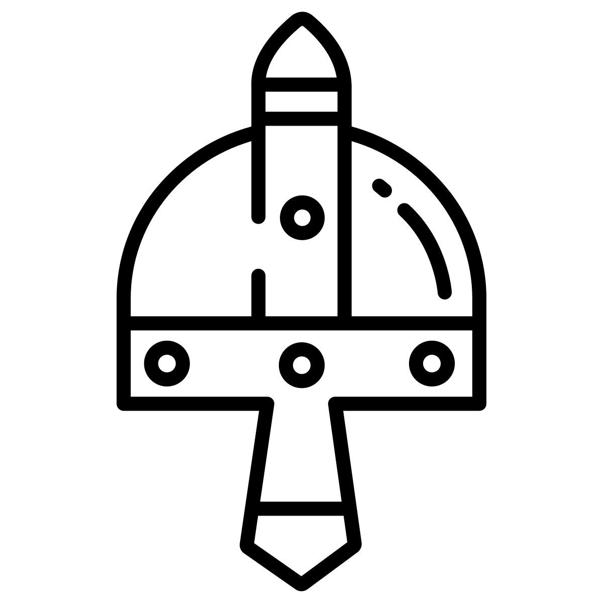 nasal helmet icon