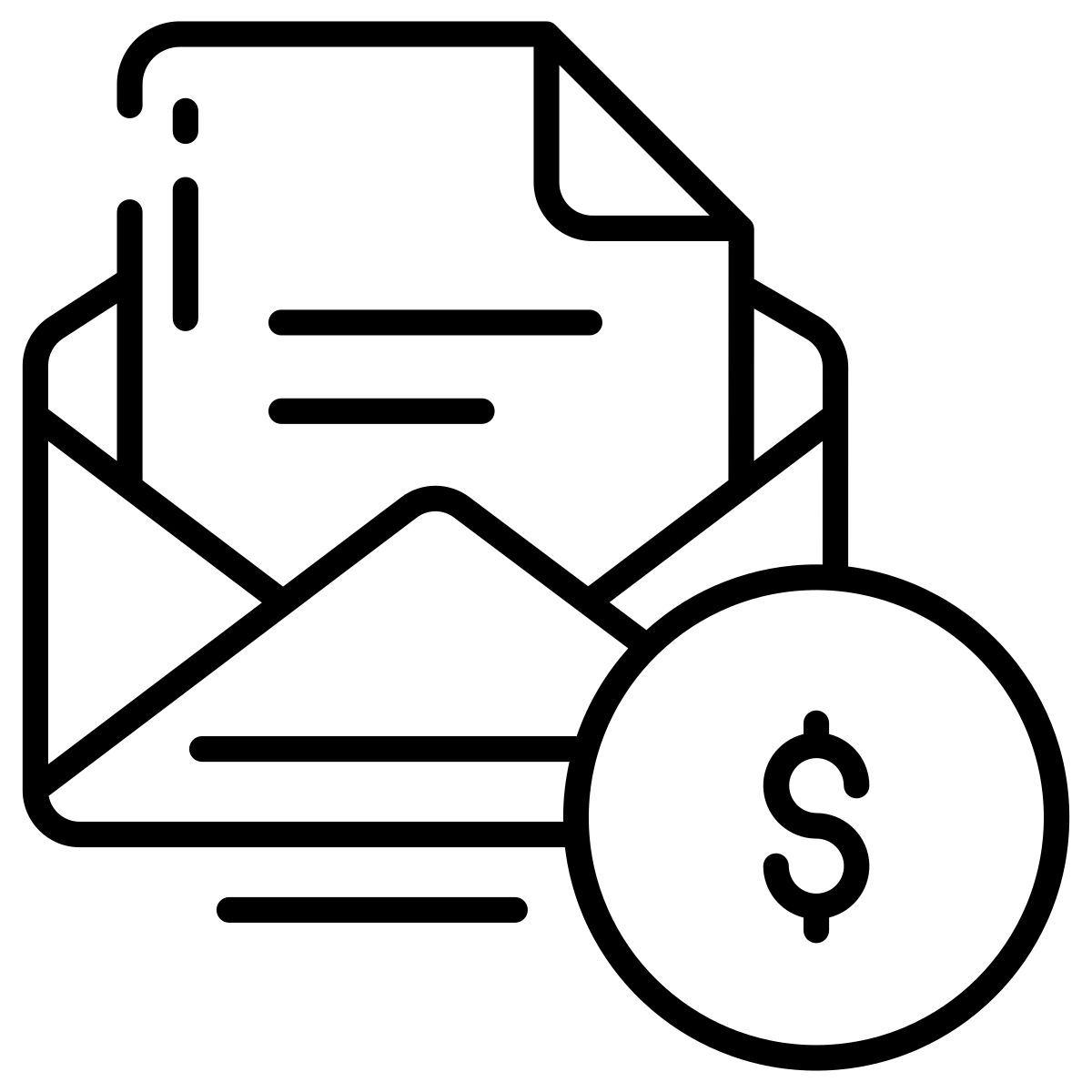 new message icon