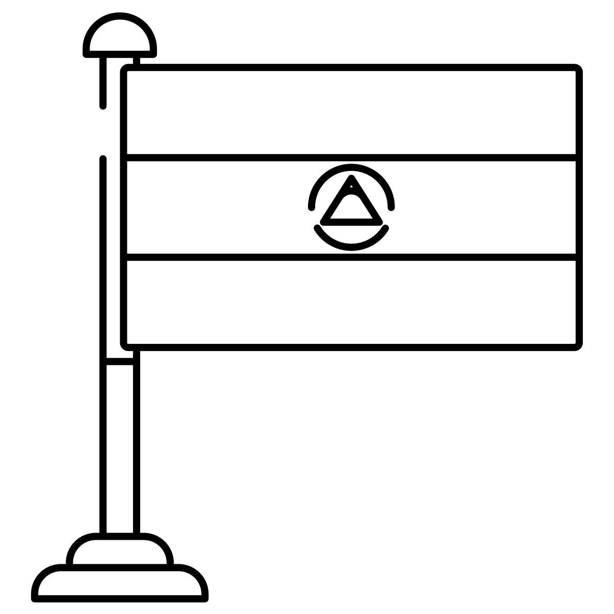 nicaragua flag icon