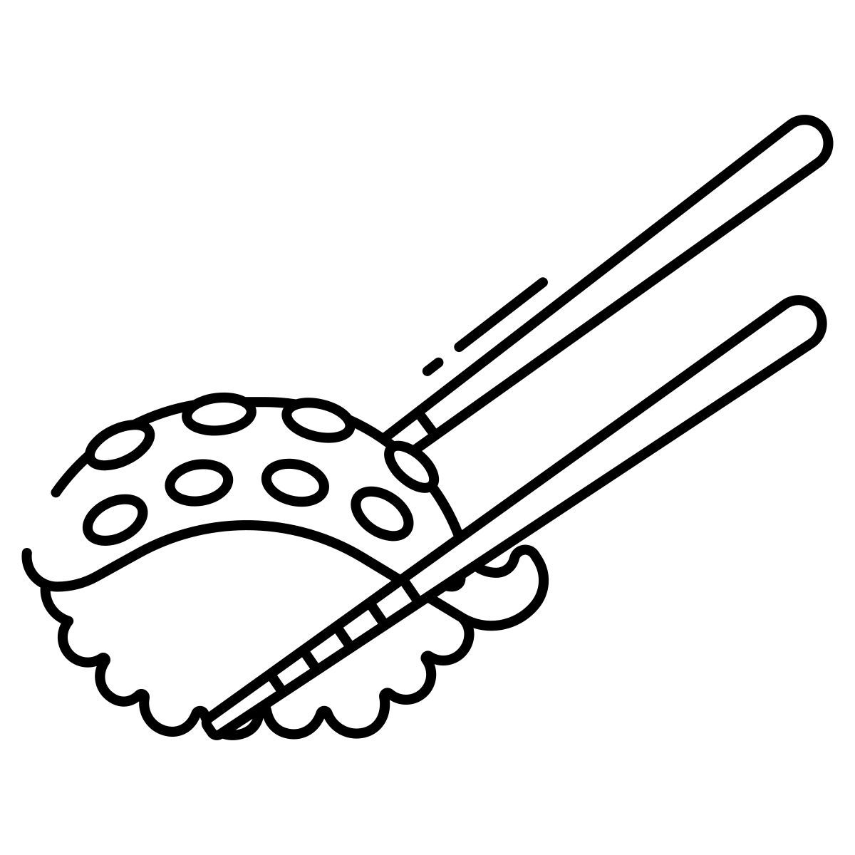 octopus sushi icon