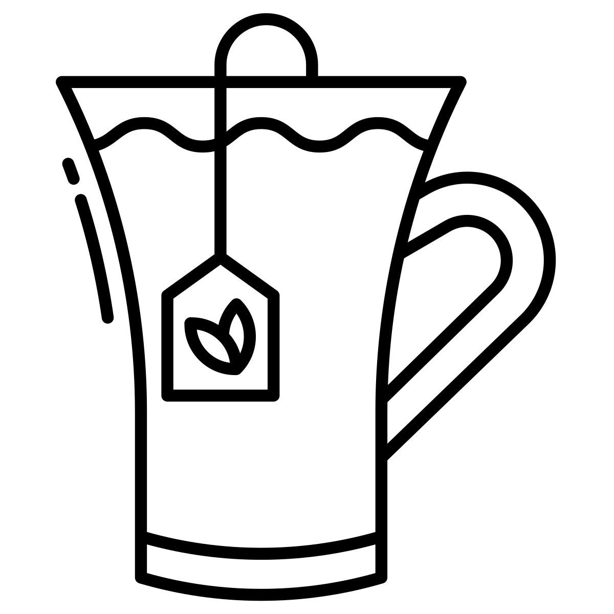 oolong tea dip icon