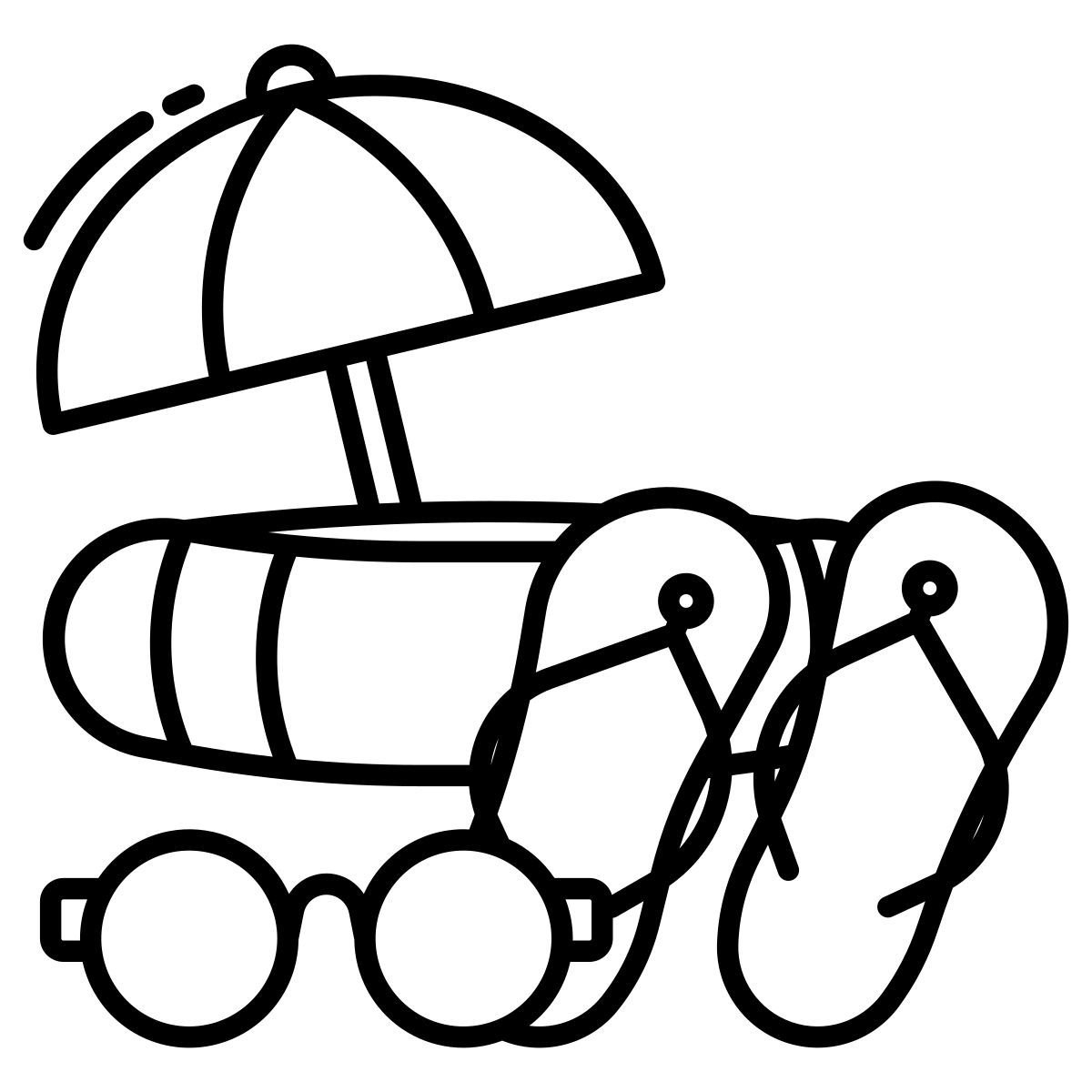 outdoor vacation icon