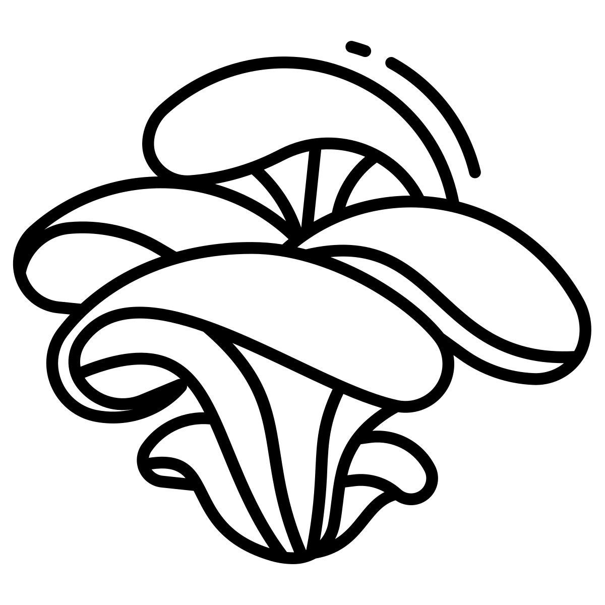oyster mushrooms icon