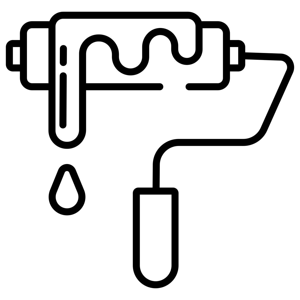 paint roller icon