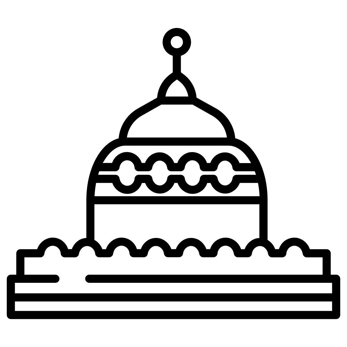 palace stupa icon