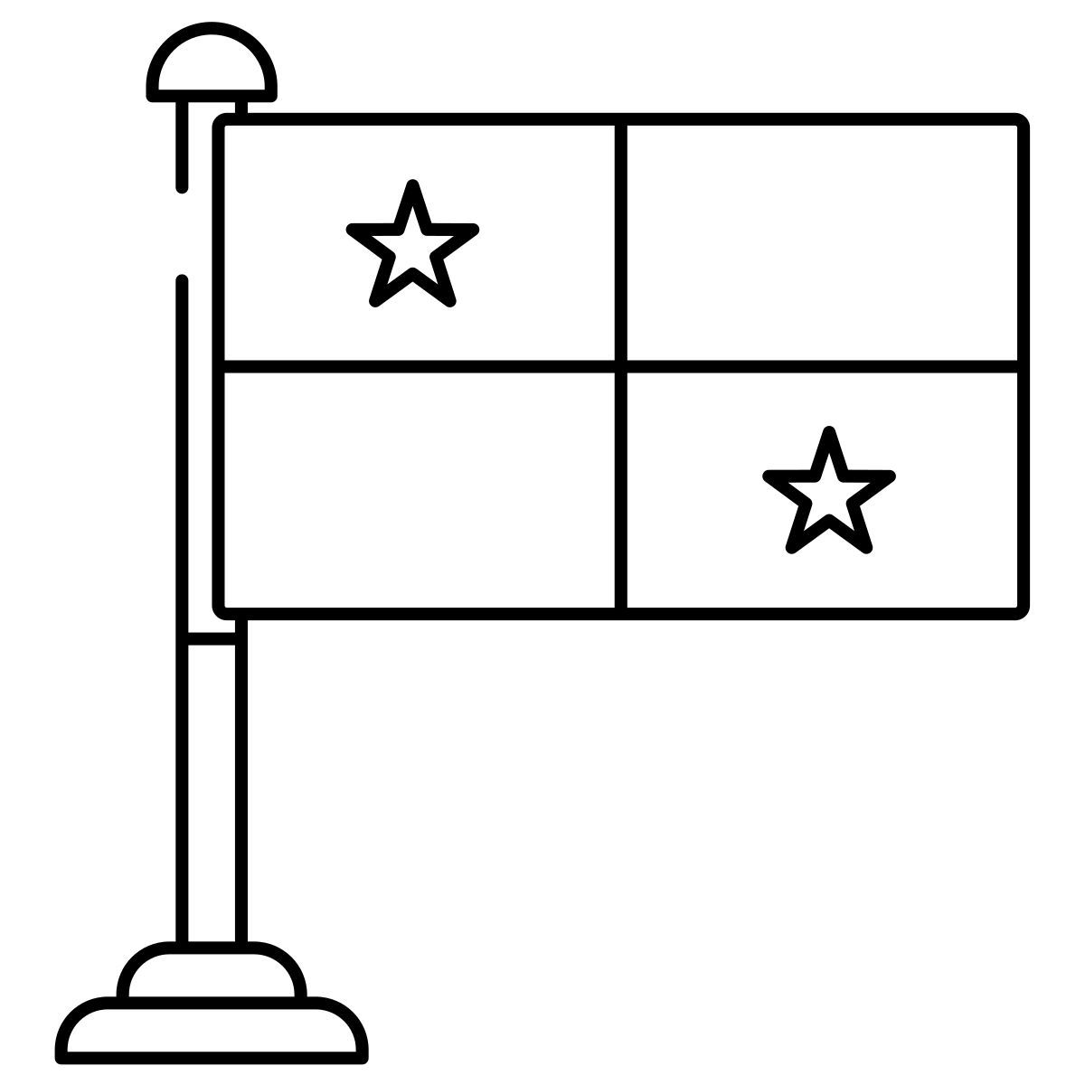 panama flag icon