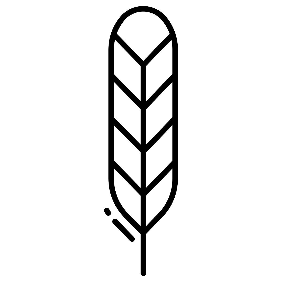 partridge feather icon